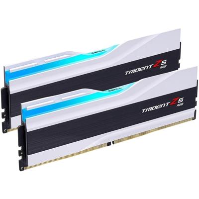 G.SKILL Trident Z5 RGB Series 64GB (2x32GB) DDR5 6000MHz Desktop Gaming Memory – White