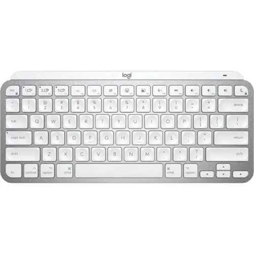 Logitech MX Keys Mini for Mac (Pale Gray) | Compact Wireless Keyboard
