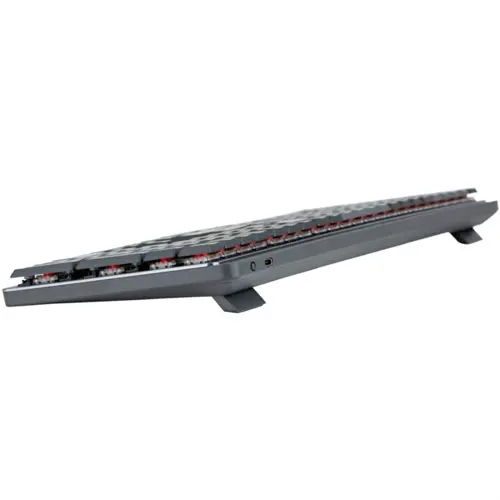Logitech MX MECHANICAL Master Series Wireless Illuminated Performance Keyboard - Graphite Grey Chinese Red Axis - Linear and Smooth