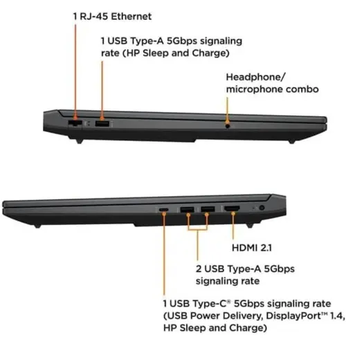 HP Victus Gaming Laptop 15-FA2701WM | Intel® Core™ i5-13420H 16GB RAM 512GB SSD NVIDIA® GeForce RTX™ 4050 6GB 15.6" FHD 144Hz Windows 11