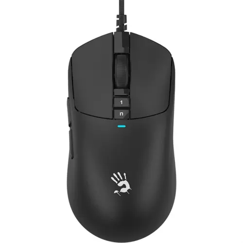Bloody W72 Ultra Lightweight RGB Gaming Mouse Black – Alpha Sensor Gaming Mouse with RapidSnap Rebound Technology for Esports & FPS Gaming