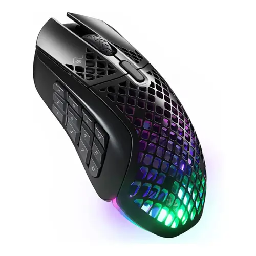 SteelSeries Aerox 9 Wireless Ultra-Lightweight MMO / MOBA Gaming Mouse 