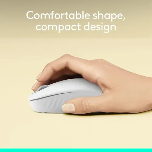 Logitech M196 Bluetooth Wireless Mouse | Compact Portable | White