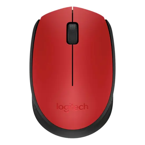 Logitech M171 Wireless Mouse Red/Black