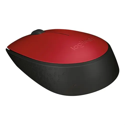 Logitech M171 Wireless Mouse Red/Black