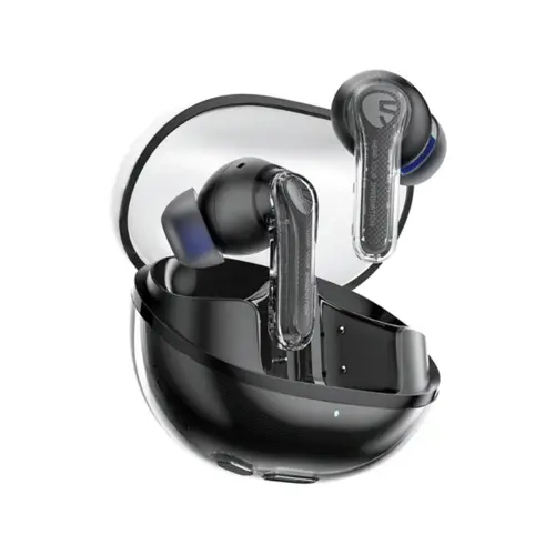 SOUNDPEATS CLEAR - CRYSTAL CLEAR SOUND WITH DUAL DYNAMIC TECH - Black