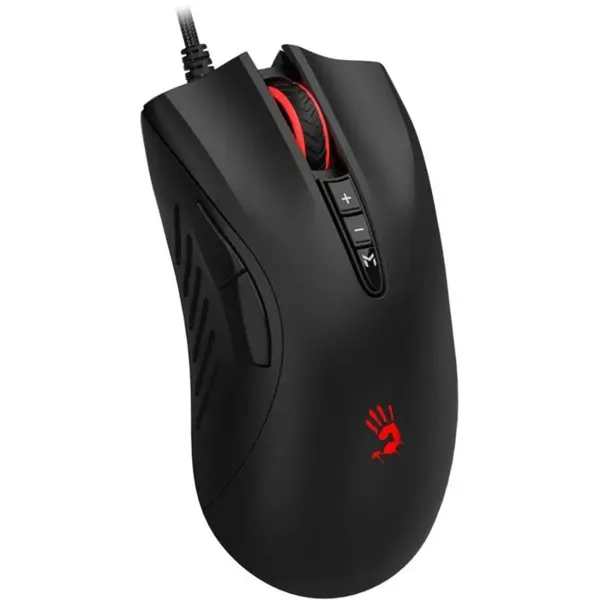 Bloody ES5 RGB ESports Wired Gaming Mouse 3200 CPI PixArt Optical Sensor RGB Gaming Mouse – Stone Black