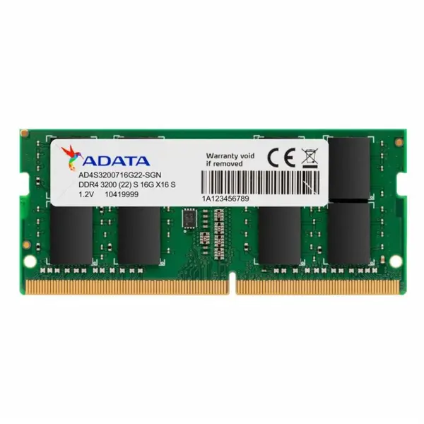 ADATA 32GB DDR4 3200MHz SO-DIMM Laptop Memory Single Module, CL22, 1.2V