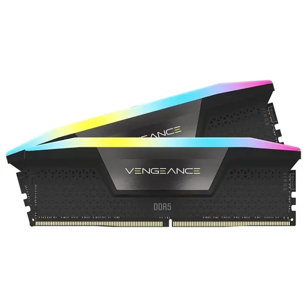Corsair Vengeance RGB 32GB (2x16GB) DDR5 6400MHz Desktop RAM CL36 – High Performance Gaming Memory Intel XMP 3.0 iCUE Compatible Black (CMH32GX5M2B6400C36)
