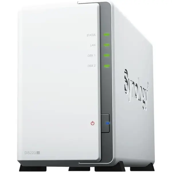 Synology DS223j 2-Bay Diskstation NAS | Diskless - 1GB