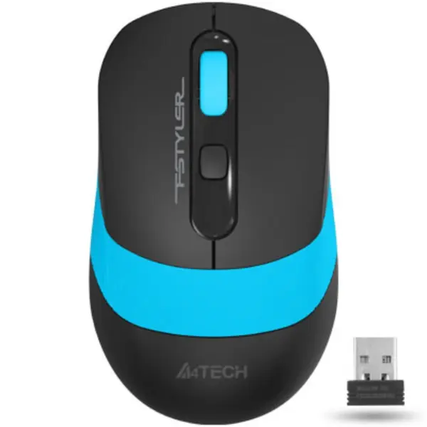 A4tech FG10S 2.4G Wireless Mouse - Blue