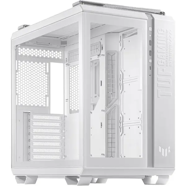 ASUS TUF Gaming GT502 ATX Dual Chamber Gaming Case White