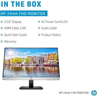 HP 24mh FHD Computer Monitor 