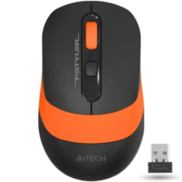 A4tech FG10S 2.4G Wireless Mouse - Orange
