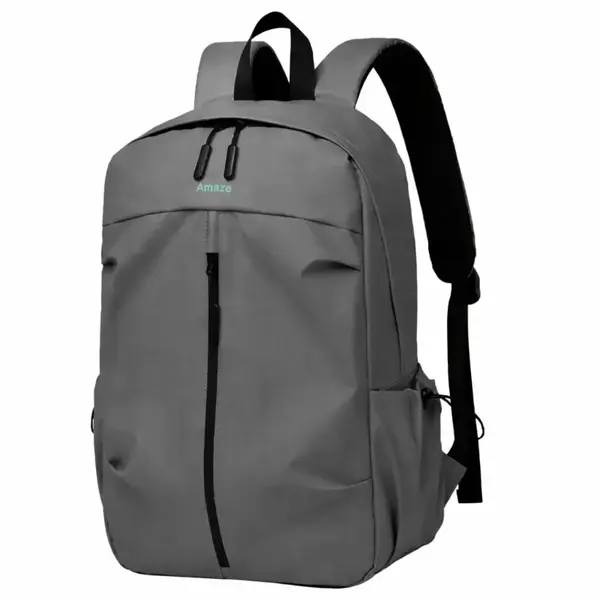 Amaze Workie Laptop Backpack - A940 | Durable Synthetic Fiber | Water-Resistant Protection | Fits 15.6" Laptops | Sleek Grey Design