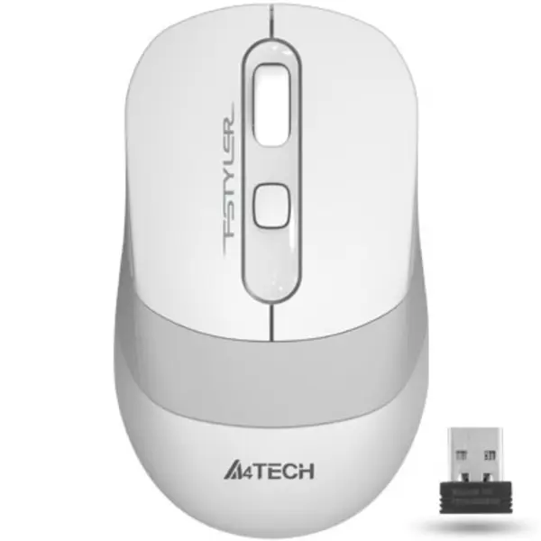 A4tech FG10S 2.4G Wireless Mouse - White