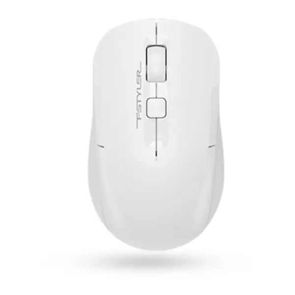 A4Tech FG16CS Air2 Dual-Function Air Mouse Black 2000dpi Silent Clicks - White