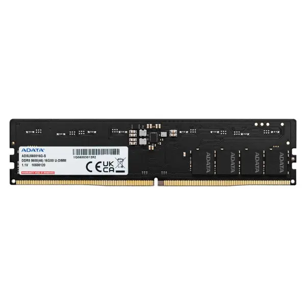 ADATA Premier 8GB DDR5 5600MHz U-DIMM Desktop RAM Single Module, Intel XMP 3.0 & AMD EXPO Ready, On-Die ECC