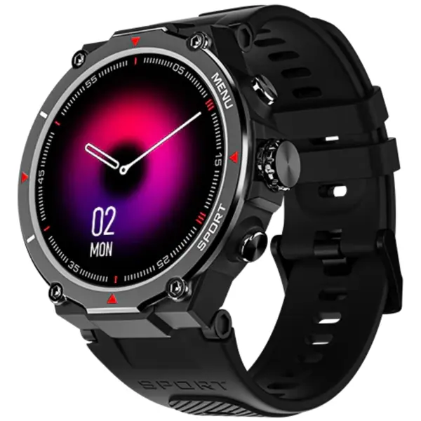 Zero Armour Smartwatch | Jet Black | Camou Grey | Blue | Misty Gray | Teal Green  