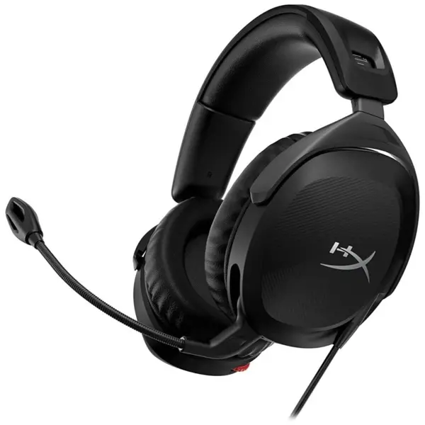 HyperX Cloud Stinger 2 Wired Gaming Headset 519T1AA - 50mm Drivers, Noise-Cancelling Mic, Multi-Platform