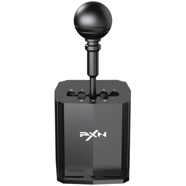 PXN SF U Gaming Gear Shifter – 7+R H-Pattern, Push-Down Reverse, 16-Bit Sensor