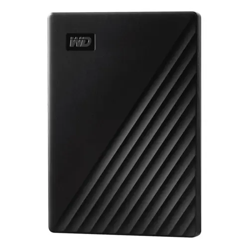 WD My Passport 5TB Portable Hard Drive – USB 3.0, Password Protected, Black (WDBPKJ0050BBK)