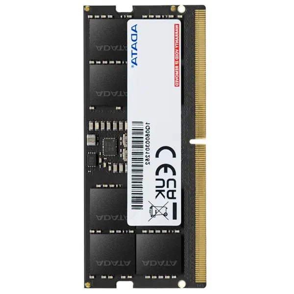 ADATA Premier 8GB DDR5 5600MHz SO-DIMM Laptop Memory Single Module, Intel XMP & AMD EXPO, On-Die ECC