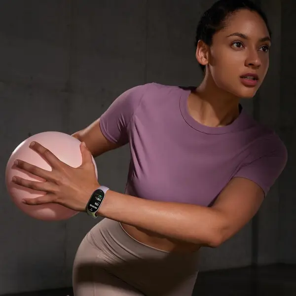 Xiaomi Smart Band 10 Global Version Mystic Rose Smart Fitness Band with 1.72-Inch AMOLED Display & 21-Day Battery