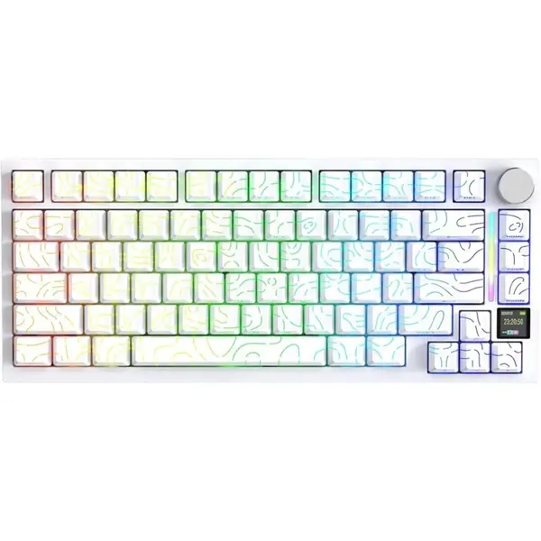 ATTACK SHARK X820 Ultra 75% Wireless Gaming Mechanical Keyboard, Hot-Swappable, Gasket Mount, RGB Backlit