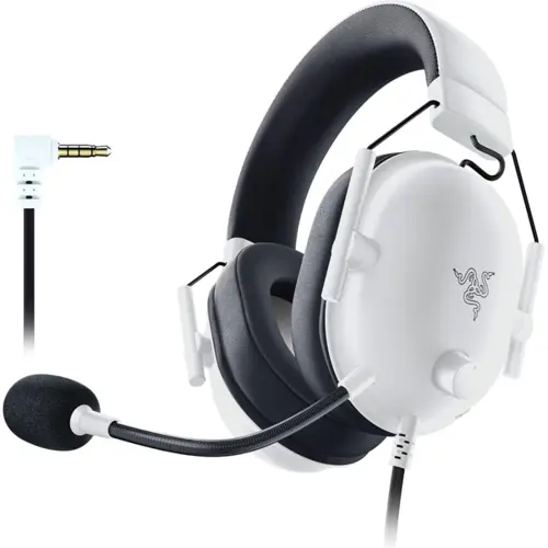 Razer BlackShark V2 X Wired Gaming Headset White Edition