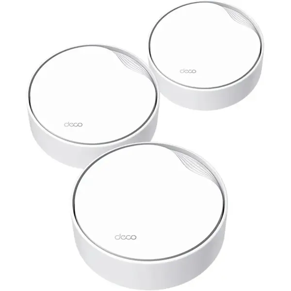 TP-Link Deco X50-PoE AX3000 Mesh WiFi 6, PoE Powered, 2 x 2.5G Ports, Ceiling or Wall Mount, Deco X50-PoE 3-Pack