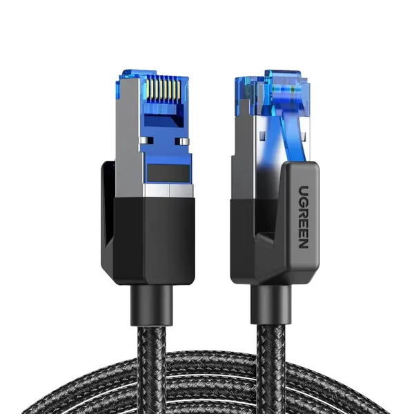 UGREEN 80433 Cat 8 Ethernet Cable High Speed Braided 40Gbps 2000Mhz 5M