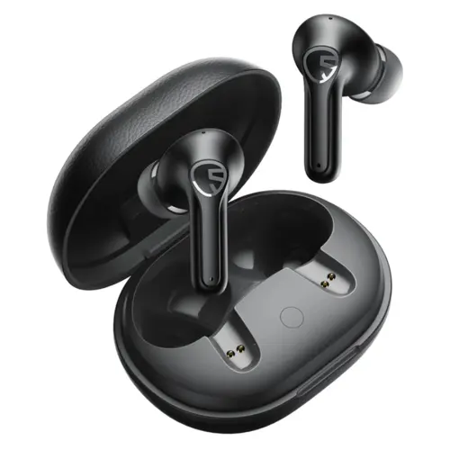 T3 Pro Wireless Earbuds with Call Noise Cancellation - Black