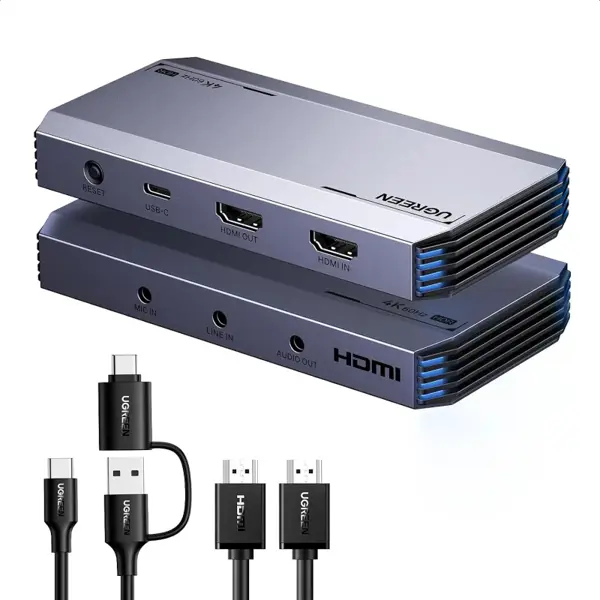 UGREEN 25173 4K@60Hz HDMI Capture Card for Live Streaming, Gaming