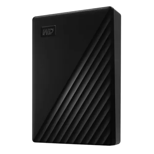WD My Passport 6TB Portable Hard Drive – USB 3.0, Password Protected Backup Storage, Black (WDBR9S0060BBK)