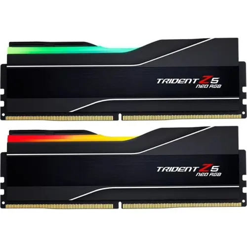 G.Skill Trident Z5 Neo RGB 32GB (2x16GB) DDR5 6000MT/s CL30 Desktop Gaming RAM Kit – Low Latency, AMD EXPO