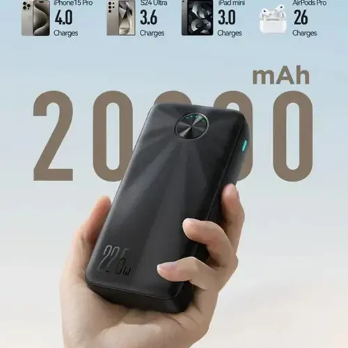 Joyroom JR-PBF16 22.5W LED Fast Charging Power Bank 20000mAh