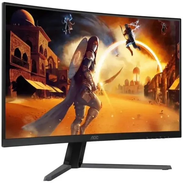 AOC CQ32G4E 31.5" QHD Curved Gaming Monitor | 0.5ms 180Hz HDR 10