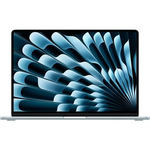 Apple 15" MacBook Air (M4, Sky Blue) MC7D4 Laptop, Apple M4 10-Core Chip, 24GB Unified RAM, 512GB SSD, 15.3" 2880x1864 Liquid Retina Display, 10-Core GPU, 16-Core Neural Engine, Backlit Keyboard, Touch ID, macOS