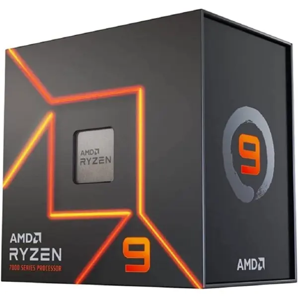 AMD Ryzen 9 7900X Desktop Processor – 12 Core 24 Thread Up to 5.6GHz, Zen 4, AM5, Unlocked CPU