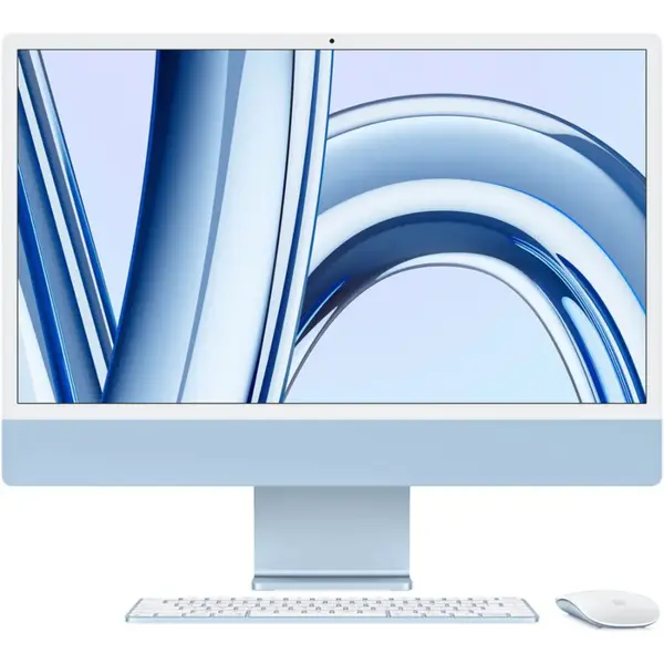 Apple iMac 24" | Apple M3 8-Core CPU, 8GB, 256GB SSD, 8-Core GPU | Blue | MQRC3