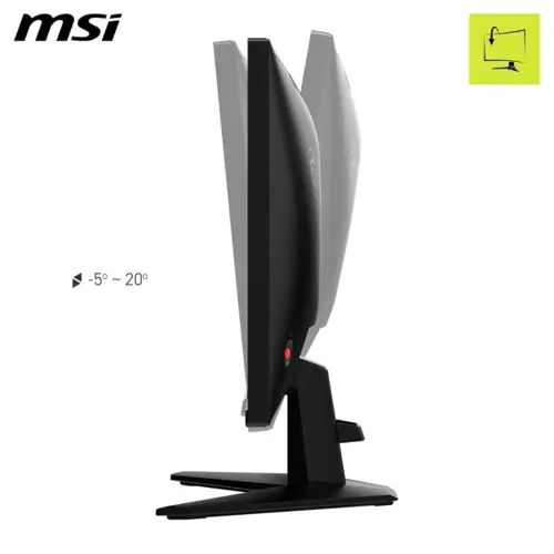 MSI MAG 255F E20 24.5" Gaming Monitor - 200Hz, FHD, 0.5ms, IPS, FreeSync Premium, HDR Ready