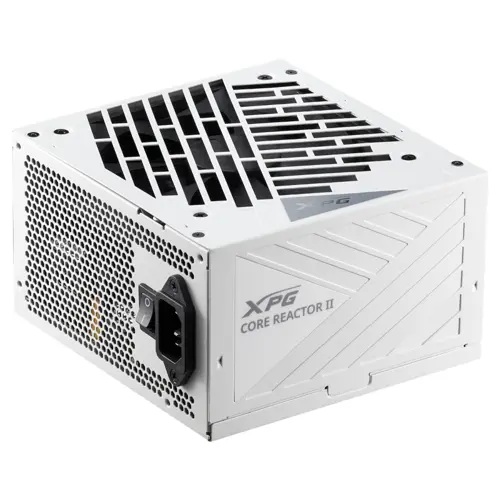 XPG Core Reactor II 850W 80 Plus Gold Fully Modular Power Supply - White Edition for Gaming PCs