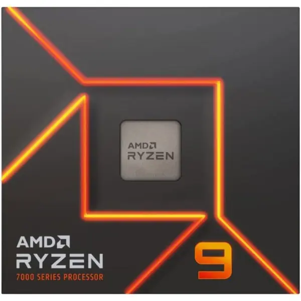 AMD Ryzen 9 7900X Desktop Processor – 12 Core 24 Thread Up to 5.6GHz, Zen 4, AM5, Unlocked CPU