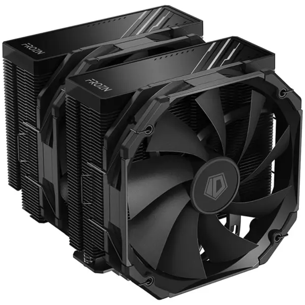 ID-COOLING FROZN A720 CPU Air Cooler – Dual Tower, 7 Heat Pipes, 2x 140mm FDB Fans, 300W TDP, Black