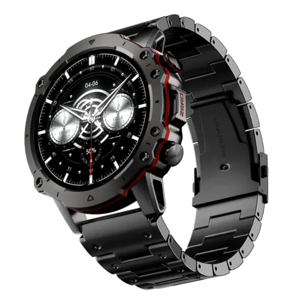 Zero Revoltt Pro Smartwatch |  Gun Metal | Silver | Blue