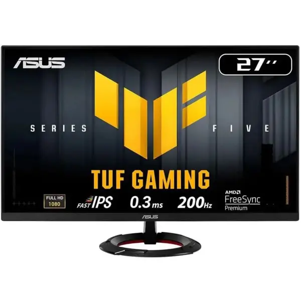 ASUS TUF Gaming VG279Q5R 27" Full HD Fast IPS Gaming Monitor – 200Hz 0.3ms Adaptive-Sync HDR10 Esports Display