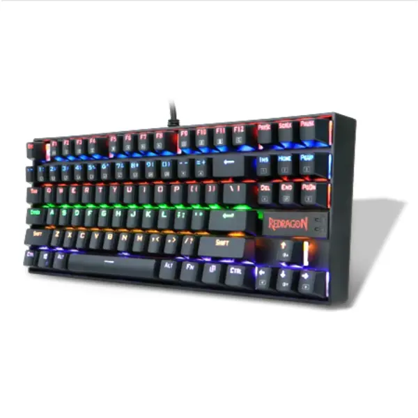 Redragon K552 RGB-1 KUMARA Full Anti Ghosting Mechanical Gaming Keyboard - Black
