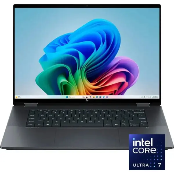 HP OmniBook X Flip 16-AS0023DX – 16" 2K Touch 2-in-1 Laptop | Intel Core Ultra 7 | 16GB LPDDR5X | 1TB SSD | Intel Arc 140V 8GB – Eclipse Gray
