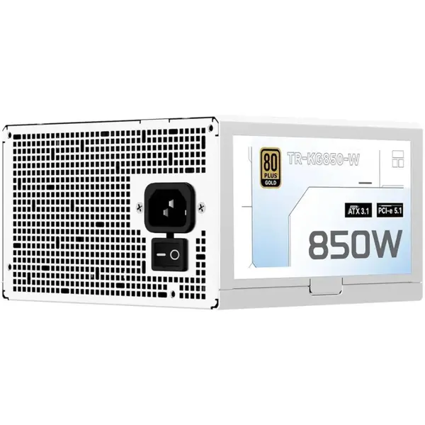 Thermalright KG-850 850W 80 Plus Gold Fully Modular Power Supply, Intel ATX 3.1 Certified, DC-DC Circuit Design, White